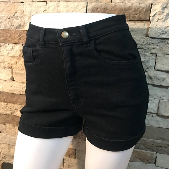 American Apparel Pants - American Apparel High-Waisted Shorts